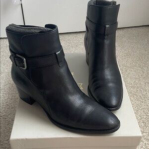 Marc Fisher Black Ankle Booties